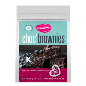 MojoMe Low-Carb Sugar-Free Chocolate Brownies 320g