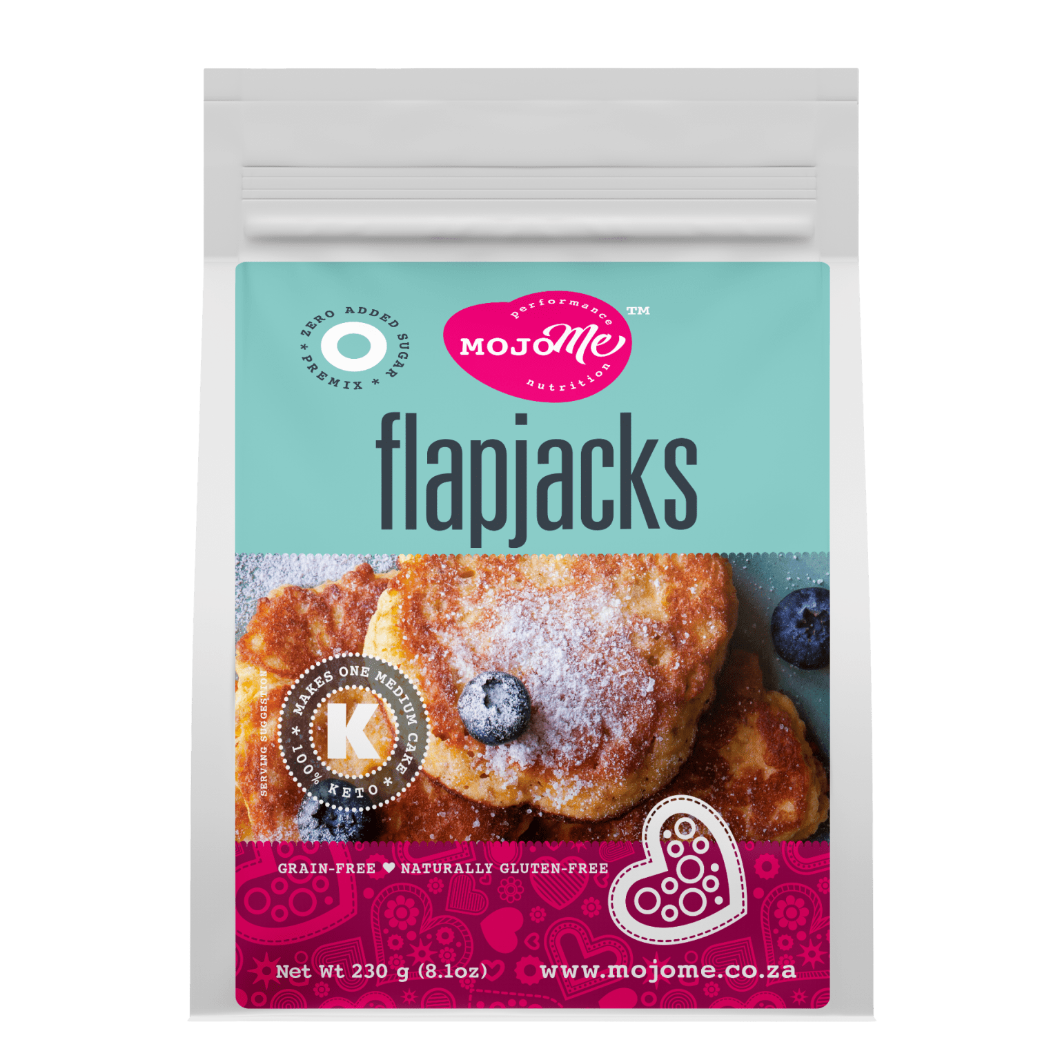 MojoMe Low-Carb Flapjacks 230g