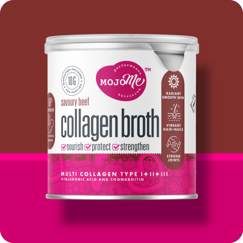 MojoMe Instant Collagen Broth Bone Broth Powder