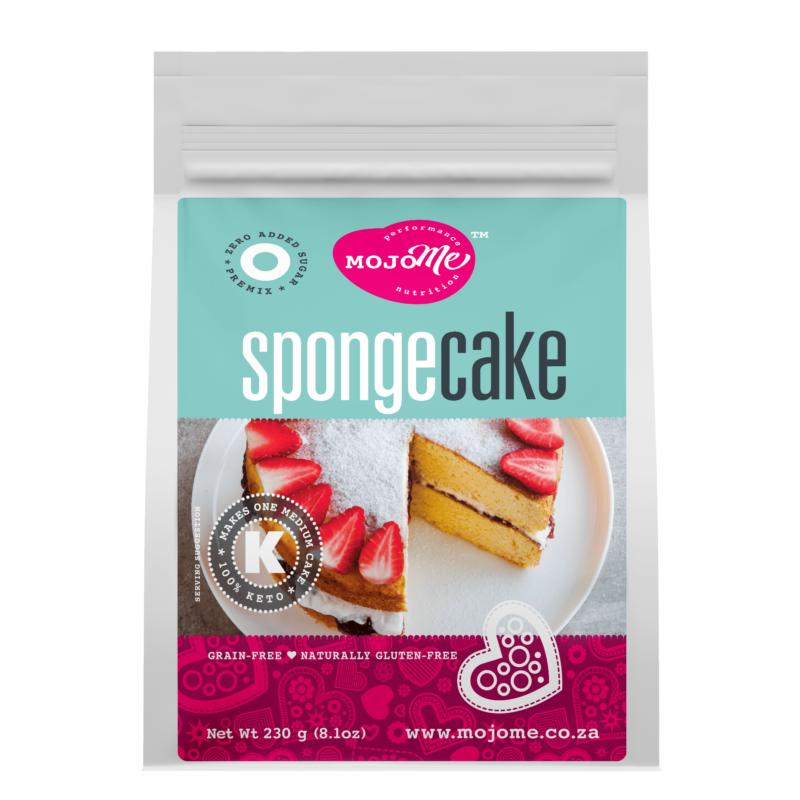 MojoMe Low-Carb Sugar-Free Sponge Cake 230g